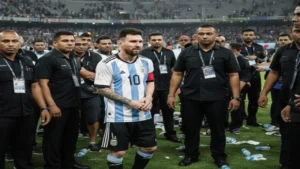 लियोनेल मेसी के कोलकाता GOAT टूर में बड़ा बवाल